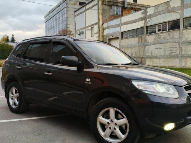 Черный Хендай Санта Фе, объемом двигателя 2.2 л и пробегом 222 тыс. км за 8799 $, фото 3 на Automoto.ua