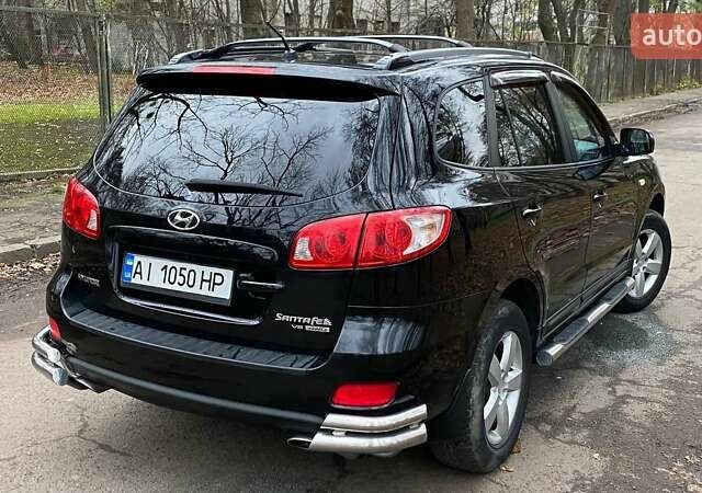 Черный Хендай Санта Фе, объемом двигателя 2.7 л и пробегом 307 тыс. км за 8900 $, фото 9 на Automoto.ua
