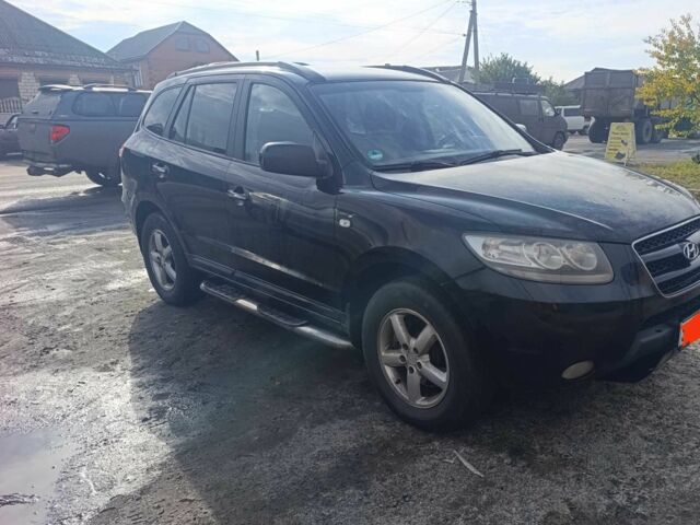 Чорний Хендай Санта Фе, об'ємом двигуна 2.2 л та пробігом 223 тис. км за 6200 $, фото 7 на Automoto.ua