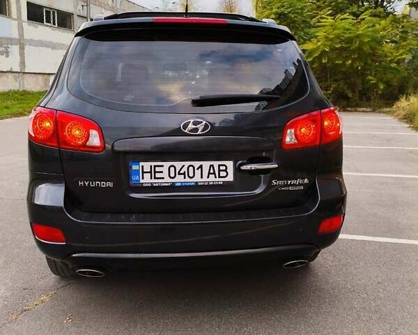 Хендай Санта Фе 2008 в Кропивницком (Кировограде) на Automoto.ua Черный Хендай Санта Фе, объемом двигателя 2.2 л и пробегом 223 тыс. км за 8799 $, фото 6 на Automoto.ua
