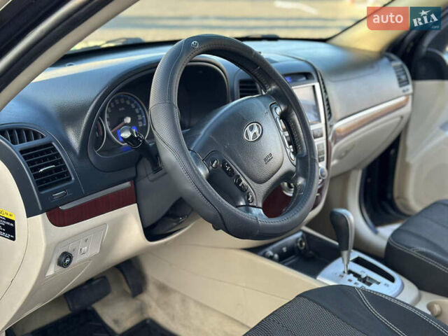 Чорний Хендай Санта Фе, об'ємом двигуна 2.7 л та пробігом 197 тис. км за 10000 $, фото 21 на Automoto.ua