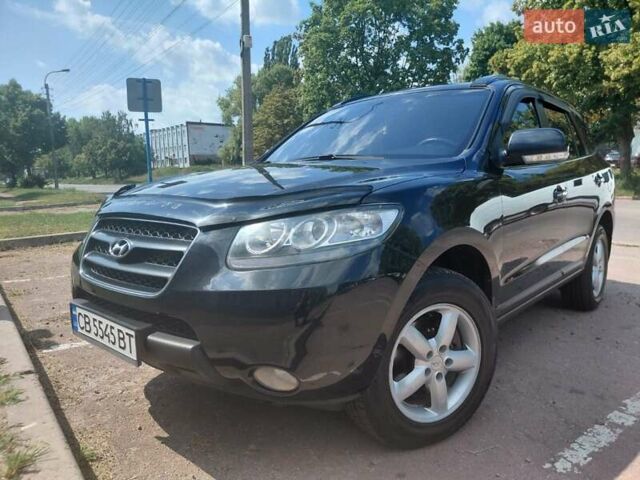 Черный Хендай Санта Фе, объемом двигателя 2.68 л и пробегом 300 тыс. км за 10200 $, фото 5 на Automoto.ua