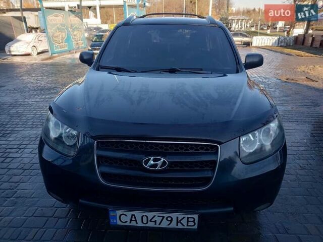 Черный Хендай Санта Фе, объемом двигателя 2.7 л и пробегом 283 тыс. км за 9500 $, фото 1 на Automoto.ua