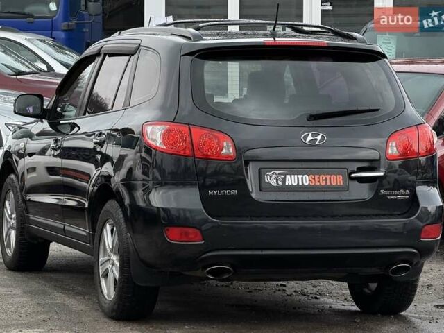 Черный Хендай Санта Фе, объемом двигателя 2.2 л и пробегом 280 тыс. км за 10700 $, фото 3 на Automoto.ua