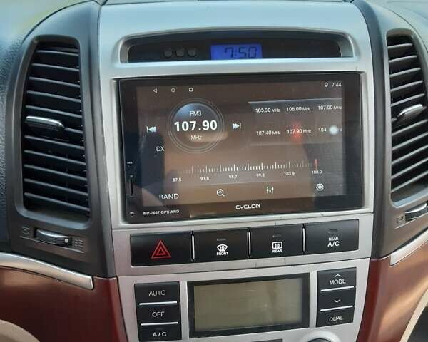 Черный Хендай Санта Фе, объемом двигателя 2.66 л и пробегом 160 тыс. км за 9300 $, фото 6 на Automoto.ua