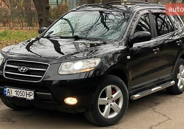 Черный Хендай Санта Фе, объемом двигателя 2.7 л и пробегом 307 тыс. км за 8900 $, фото 1 на Automoto.ua