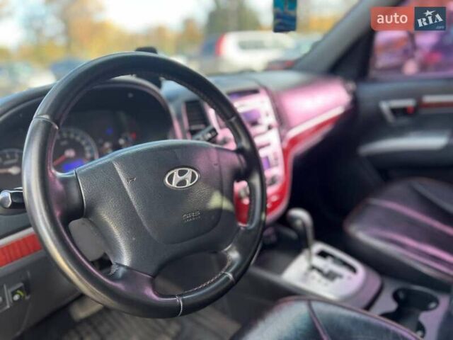 Черный Хендай Санта Фе, объемом двигателя 2.7 л и пробегом 208 тыс. км за 8700 $, фото 8 на Automoto.ua