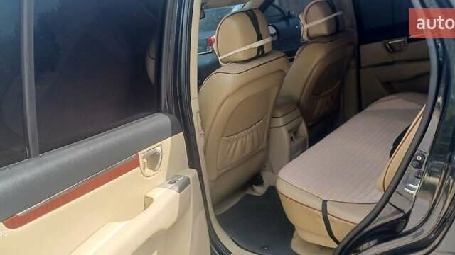 Черный Хендай Санта Фе, объемом двигателя 2.19 л и пробегом 260 тыс. км за 11000 $, фото 17 на Automoto.ua