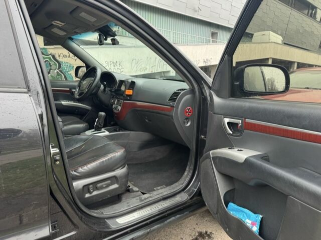 Черный Хендай Санта Фе, объемом двигателя 2.2 л и пробегом 250 тыс. км за 9200 $, фото 6 на Automoto.ua