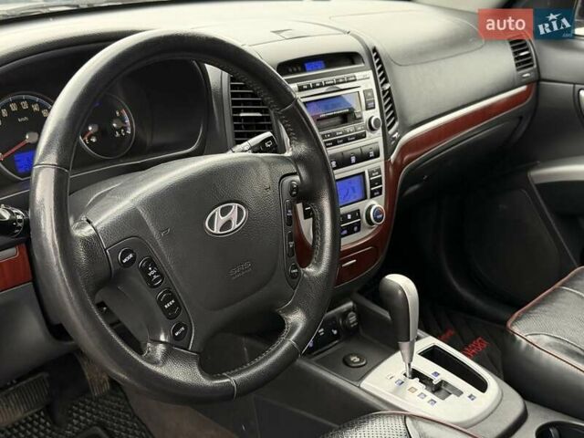Черный Хендай Санта Фе, объемом двигателя 2.2 л и пробегом 280 тыс. км за 10700 $, фото 13 на Automoto.ua