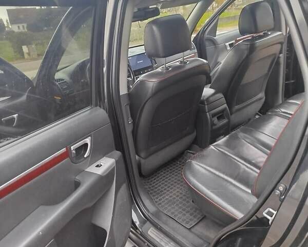 Черный Хендай Санта Фе, объемом двигателя 2.19 л и пробегом 220 тыс. км за 12000 $, фото 14 на Automoto.ua