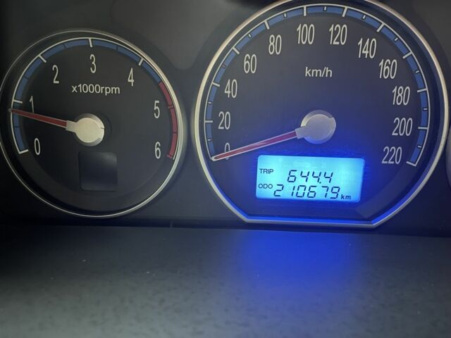 Черный Хендай Санта Фе, объемом двигателя 2.2 л и пробегом 200 тыс. км за 6000 $, фото 12 на Automoto.ua