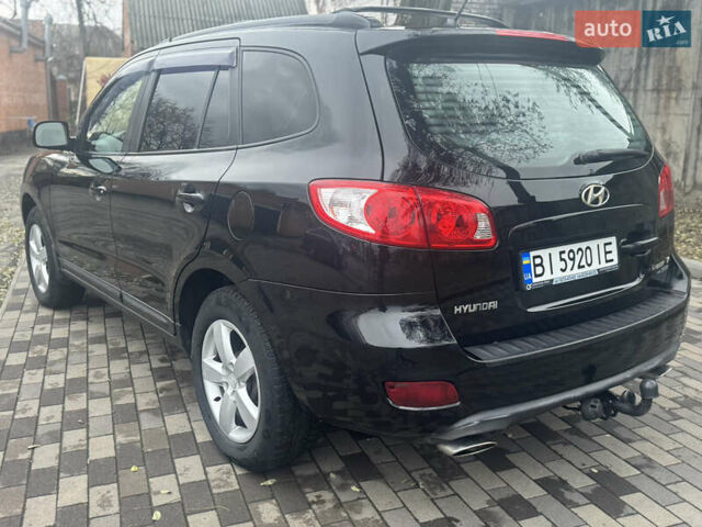 Черный Хендай Санта Фе, объемом двигателя 2.66 л и пробегом 223 тыс. км за 7900 $, фото 11 на Automoto.ua
