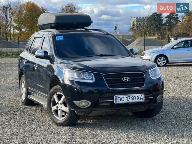 Черный Хендай Санта Фе, объемом двигателя 2.7 л и пробегом 208 тыс. км за 8700 $, фото 2 на Automoto.ua