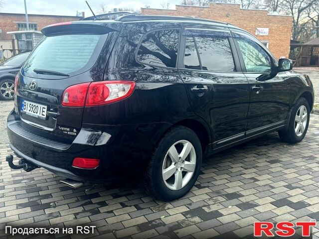 Черный Хендай Санта Фе, объемом двигателя 2.7 л и пробегом 217 тыс. км за 7900 $, фото 4 на Automoto.ua