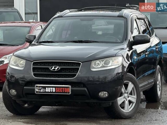 Черный Хендай Санта Фе, объемом двигателя 2.2 л и пробегом 280 тыс. км за 10700 $, фото 1 на Automoto.ua