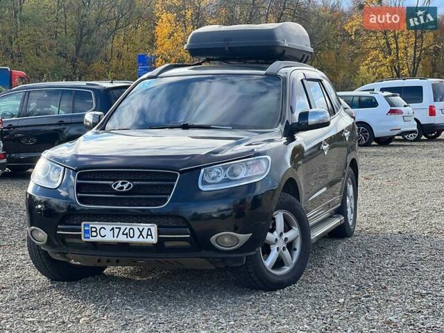 Черный Хендай Санта Фе, объемом двигателя 2.7 л и пробегом 208 тыс. км за 8700 $, фото 3 на Automoto.ua