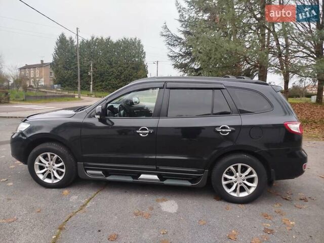 Черный Хендай Санта Фе, объемом двигателя 2.19 л и пробегом 220 тыс. км за 12000 $, фото 3 на Automoto.ua