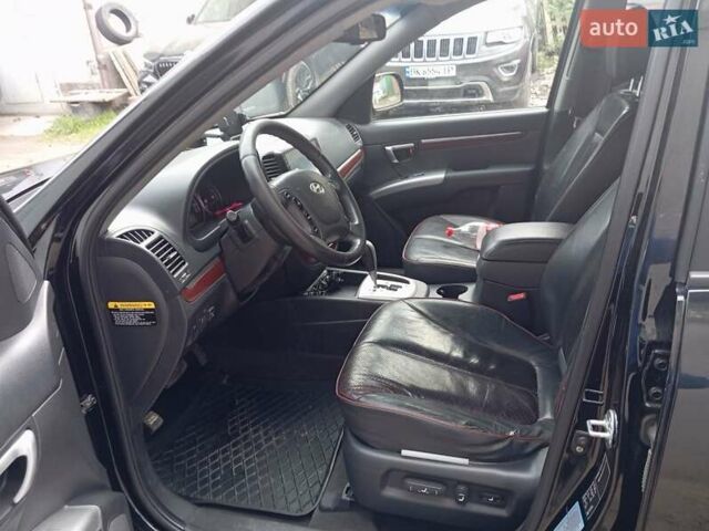 Черный Хендай Санта Фе, объемом двигателя 2.7 л и пробегом 188 тыс. км за 8500 $, фото 9 на Automoto.ua