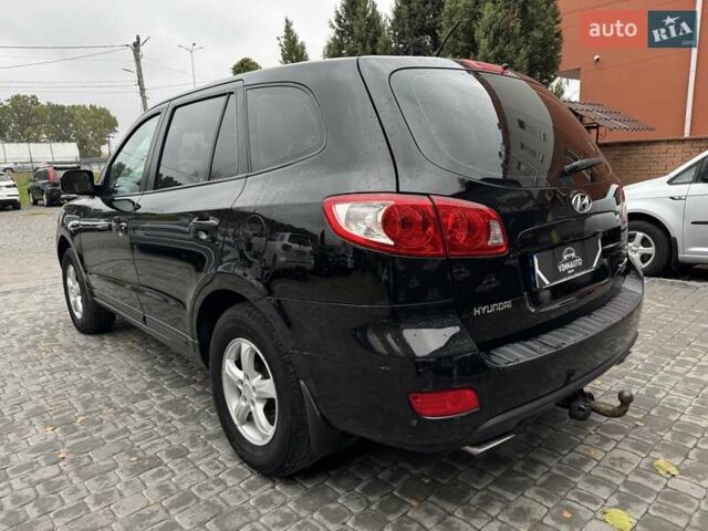 Черный Хендай Санта Фе, объемом двигателя 2.7 л и пробегом 361 тыс. км за 8300 $, фото 12 на Automoto.ua