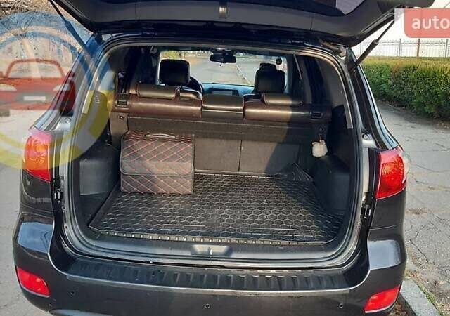 Черный Хендай Санта Фе, объемом двигателя 2.2 л и пробегом 230 тыс. км за 10700 $, фото 13 на Automoto.ua