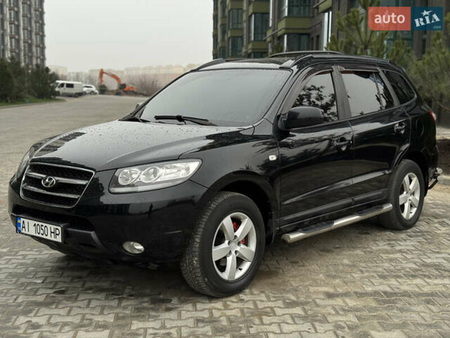 Чорний Хендай Санта Фе, об'ємом двигуна 2.7 л та пробігом 192 тис. км за 9300 $, фото 1 на Automoto.ua