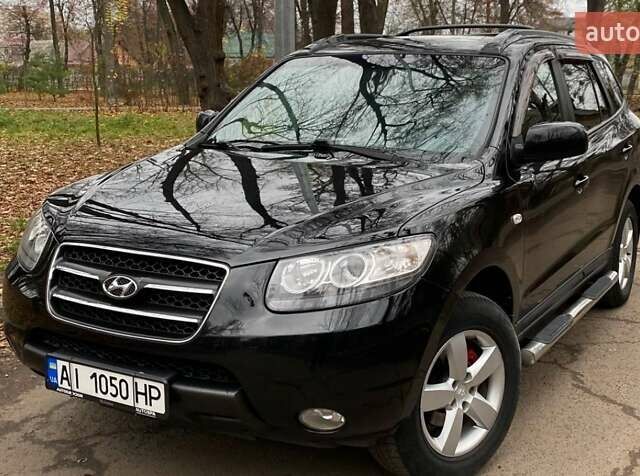 Черный Хендай Санта Фе, объемом двигателя 2.7 л и пробегом 307 тыс. км за 8900 $, фото 6 на Automoto.ua