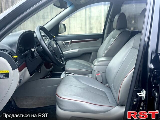 Черный Хендай Санта Фе, объемом двигателя 2.7 л и пробегом 217 тыс. км за 7900 $, фото 7 на Automoto.ua