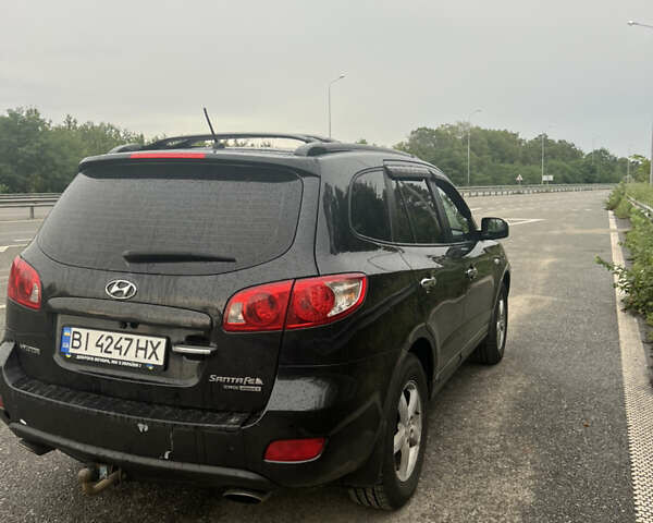 Черный Хендай Санта Фе, объемом двигателя 2.2 л и пробегом 260 тыс. км за 10000 $, фото 5 на Automoto.ua