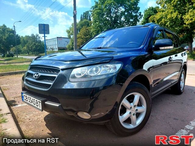 Черный Хендай Санта Фе, объемом двигателя 2.7 л и пробегом 300 тыс. км за 10200 $, фото 3 на Automoto.ua