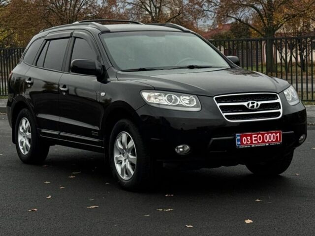 Черный Хендай Санта Фе, объемом двигателя 2.2 л и пробегом 248 тыс. км за 9900 $, фото 6 на Automoto.ua