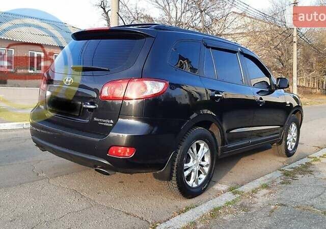 Черный Хендай Санта Фе, объемом двигателя 2.2 л и пробегом 230 тыс. км за 10700 $, фото 7 на Automoto.ua