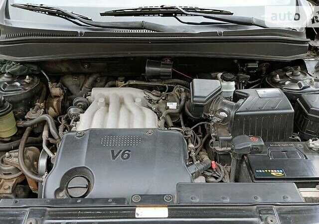 Черный Хендай Санта Фе, объемом двигателя 2.7 л и пробегом 264 тыс. км за 8950 $, фото 29 на Automoto.ua
