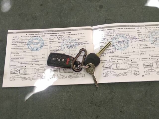 Черный Хендай Санта Фе, объемом двигателя 2.2 л и пробегом 186 тыс. км за 289 $, фото 5 на Automoto.ua