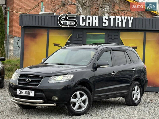 Черный Хендай Санта Фе, объемом двигателя 2.2 л и пробегом 159 тыс. км за 11300 $, фото 1 на Automoto.ua