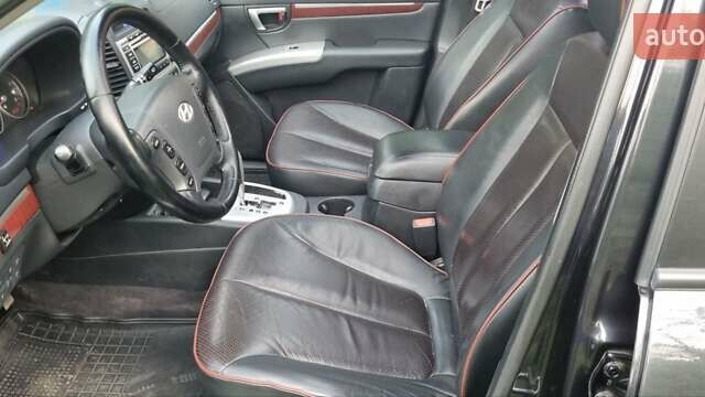 Черный Хендай Санта Фе, объемом двигателя 2.66 л и пробегом 141 тыс. км за 10600 $, фото 13 на Automoto.ua