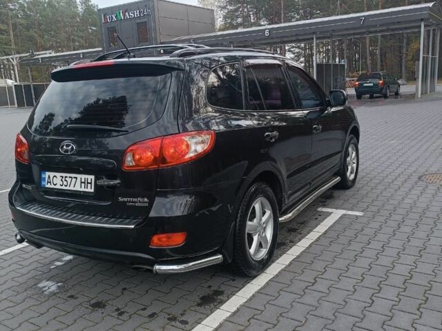 Черный Хендай Санта Фе, объемом двигателя 2.2 л и пробегом 269 тыс. км за 275 $, фото 3 на Automoto.ua