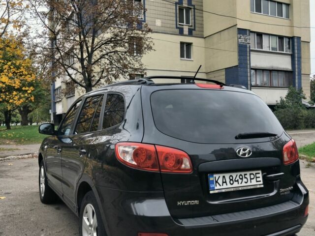 Черный Хендай Санта Фе, объемом двигателя 2.2 л и пробегом 198 тыс. км за 7500 $, фото 3 на Automoto.ua