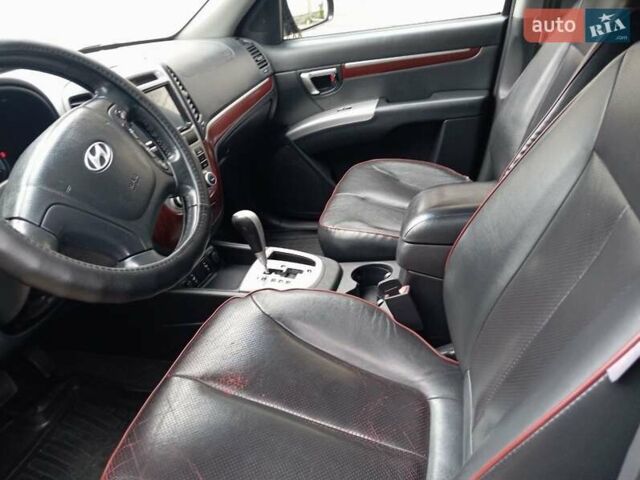 Черный Хендай Санта Фе, объемом двигателя 2.19 л и пробегом 263 тыс. км за 11200 $, фото 2 на Automoto.ua