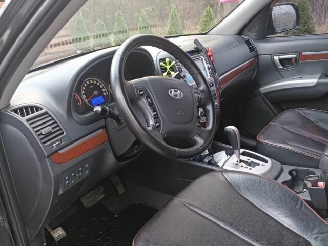 Черный Хендай Санта Фе, объемом двигателя 2.2 л и пробегом 269 тыс. км за 275 $, фото 5 на Automoto.ua