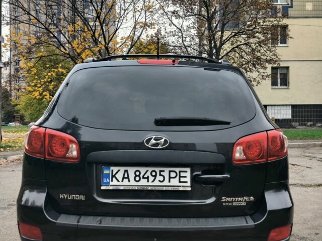 Черный Хендай Санта Фе, объемом двигателя 2.2 л и пробегом 198 тыс. км за 7500 $, фото 7 на Automoto.ua