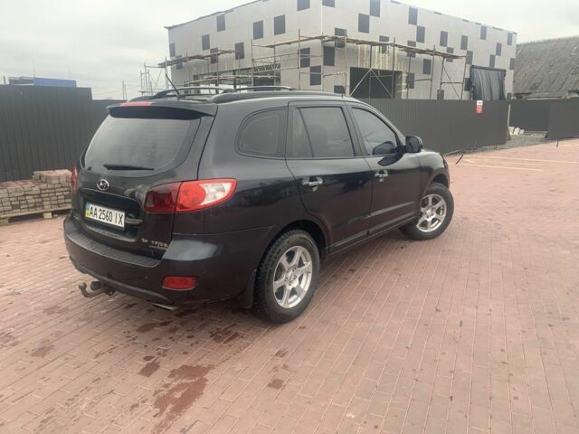 Черный Хендай Санта Фе, объемом двигателя 2.2 л и пробегом 236 тыс. км за 8900 $, фото 3 на Automoto.ua