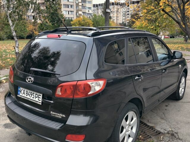 Черный Хендай Санта Фе, объемом двигателя 2.2 л и пробегом 198 тыс. км за 7500 $, фото 2 на Automoto.ua