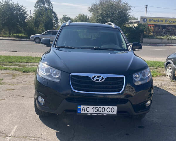 Черный Хендай Санта Фе, объемом двигателя 2.2 л и пробегом 230 тыс. км за 12350 $, фото 1 на Automoto.ua