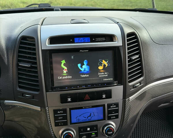 Черный Хендай Санта Фе, объемом двигателя 2.2 л и пробегом 257 тыс. км за 12300 $, фото 13 на Automoto.ua