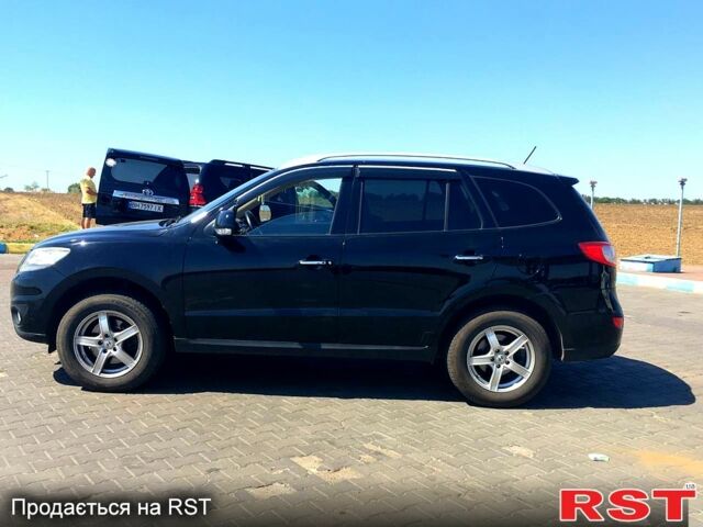 Черный Хендай Санта Фе, объемом двигателя 2.2 л и пробегом 188 тыс. км за 13100 $, фото 4 на Automoto.ua