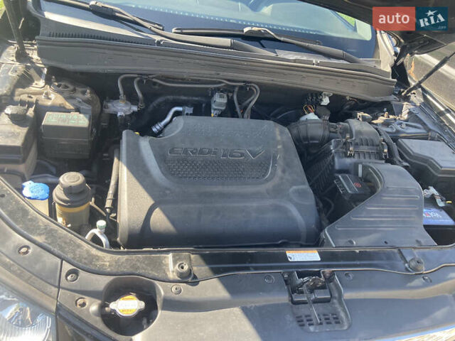 Черный Хендай Санта Фе, объемом двигателя 2.2 л и пробегом 230 тыс. км за 12350 $, фото 11 на Automoto.ua