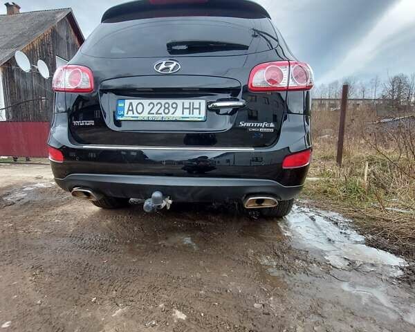Черный Хендай Санта Фе, объемом двигателя 2.2 л и пробегом 140 тыс. км за 13900 $, фото 48 на Automoto.ua