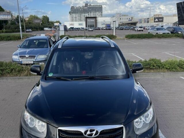 Черный Хендай Санта Фе, объемом двигателя 2.2 л и пробегом 250 тыс. км за 12000 $, фото 3 на Automoto.ua