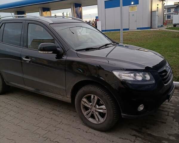 Черный Хендай Санта Фе, объемом двигателя 2.2 л и пробегом 250 тыс. км за 12900 $, фото 5 на Automoto.ua